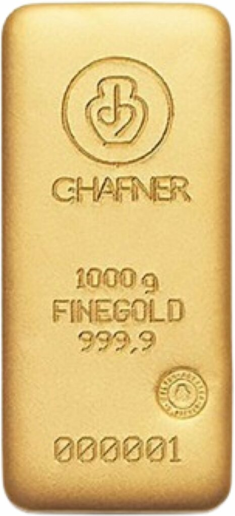 1kg Goldbarren C Hafner Online Kaufen Bei Gold Barren De