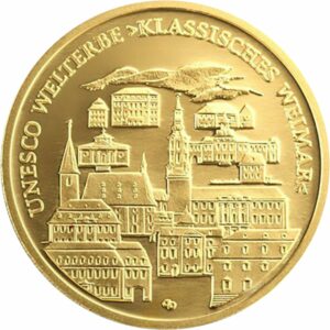 1/2 Unze Gold 100 Euro 2006 Weimar