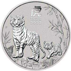 1kg Silber Lunar III Tiger 2022