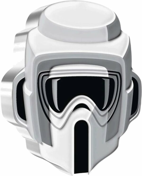 1 Unze Silber Scout Trooper 2021 PP (Auflage: 10.000 | coloriert | Polierte Platte | High Relief)