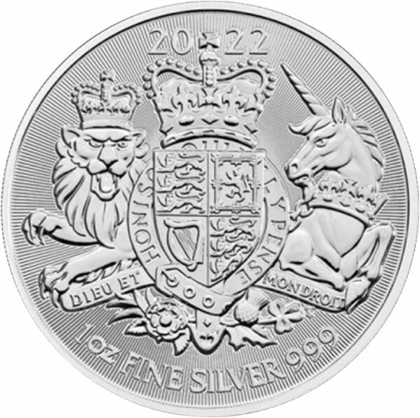 1 Unze Silber The Royal Arms 2022