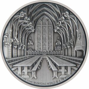 3 Unze Silber Harry Potter Hogwarts Halle 2022 (Auflage: 1.000 | Antik Finish)