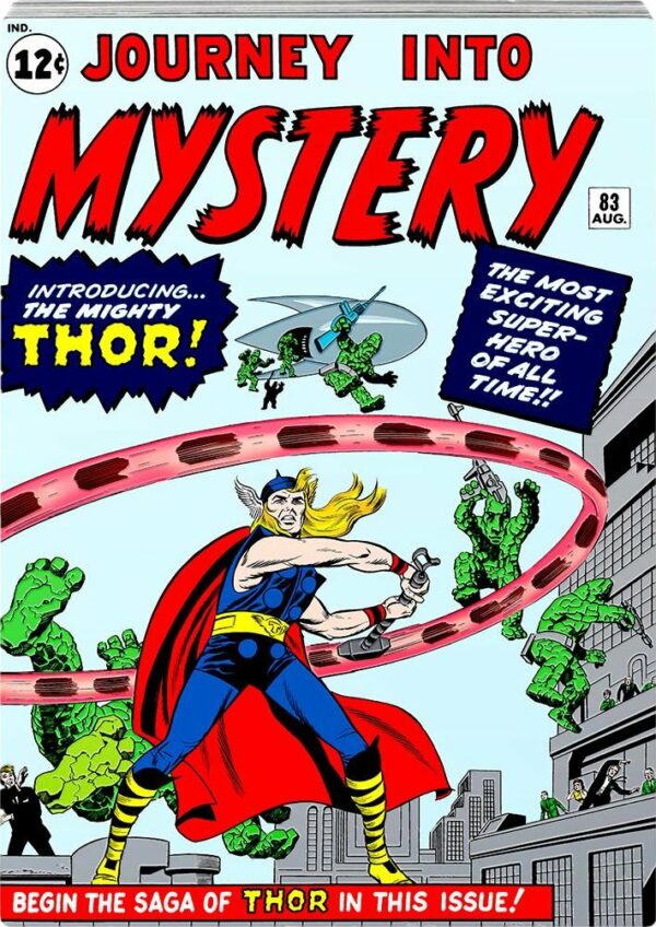 1 Unze Silber Marvel Journey into Mystery Thor Comix 2023 PP (Auflage: 5.000 | coloriert | Polierte Platte)