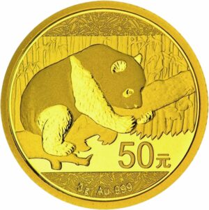 3g Gold China Panda 2016