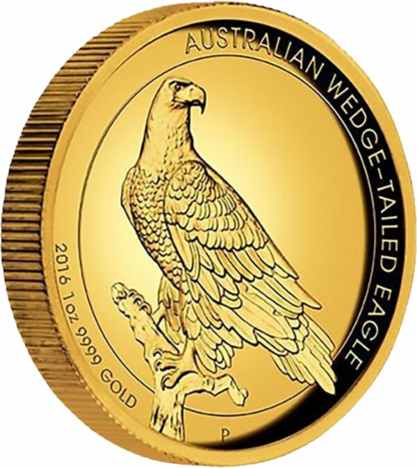 1 Unze Gold Wedge Tailed Eagle 2016 PP (High Relief)