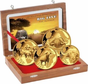 Big Five Gold Büffel Set 2016 PP (1/10