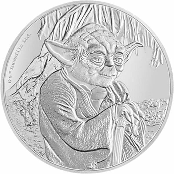 1 Unze Silber Star Wars Yoda 2016 PP (Niue 2$)