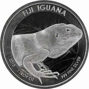 1 Unze Silber Fiji Leguan 2015 (im Blister)