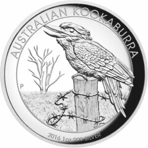 1 Unze Silber Australien Kookaburra 2016 PP High Relief