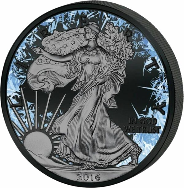 1 Unze Silber American Eagle 2016 (Deep Frozen Edition)