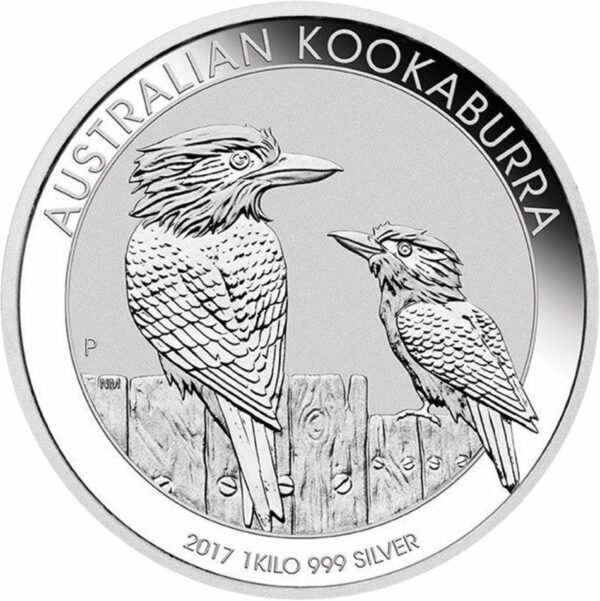 1kg Silbermünze Kookaburra 2017