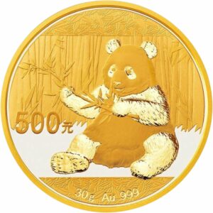 30g Gold China Panda 2017