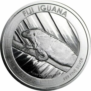 1 Unze Silber Fiji Leguan 2016 (in Kapsel)