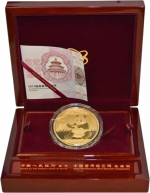 150g Gold China Panda 2017 PP (inkl. Box und Zertifikat)