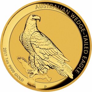 1 Unze Gold Wedge Tailed Eagle 2017 PP (High Relief)