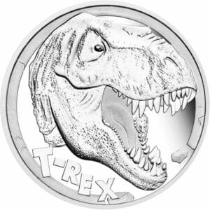 5 Unze Silber T-Rex 2017 PP (Auflage: 500 | inkl. Etui)