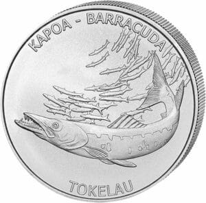 1 Unze Silber Kapoa Barracuda 2017 (Territory of Tokelau)