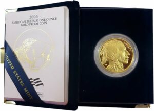 1 Unze Gold American Buffalo 2006 (Polierte Platte)