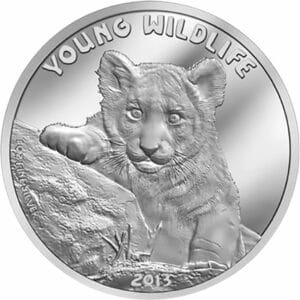 1 Unze Silber Young Wildlife Tiger 2013 (PP | Zertifikat)