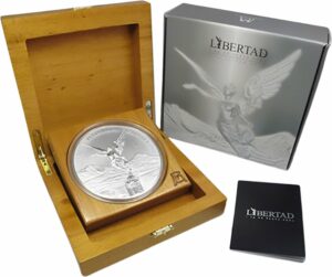 1kg Silber Mexiko Libertad 2014 Prooflike (Etui & Zertifikat)