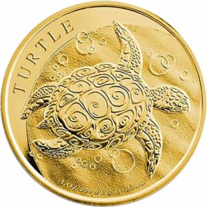 1 Unze Gold Niue Schildkröte 2015