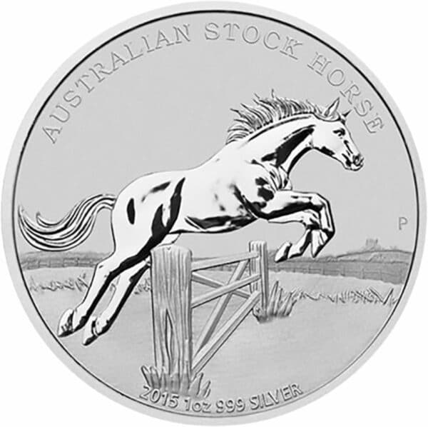 1 Unze Silber Australian Stock Horse 2015