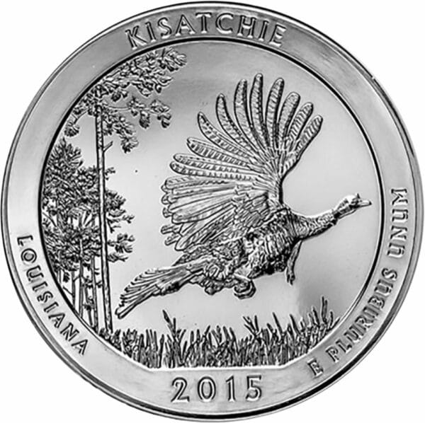 5 Unze Silber ATB Kisatchie National Forest 2015