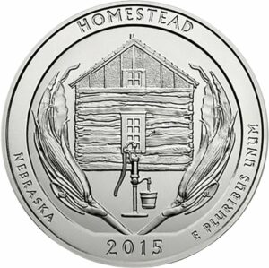 5 Unze Silber ATB Homestad National Park 2015