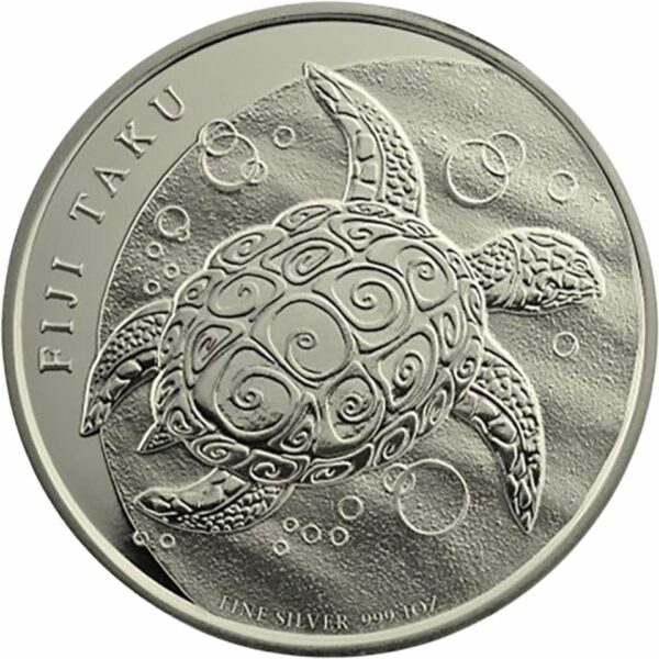 1 Unze Silber Fiji Taku Schildkröte Neuseeland 2011