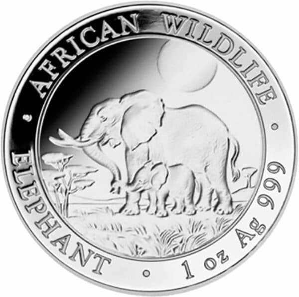 1 Unze Silber Somalia Elefant 2011