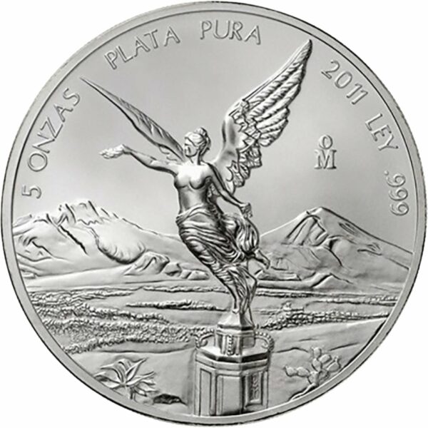5 Unzen Silber Mexiko Libertad 2012