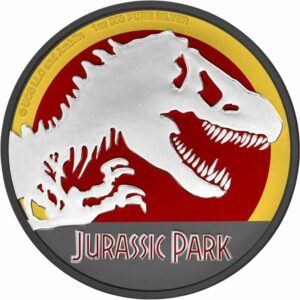 1 Unze Silber Jurassic Park 2020 (Auflage: 100 | coloriert)