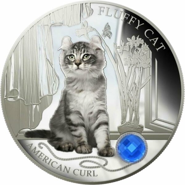 1 Unze Silber Dogs & Cats American Curl 2013 (Polierte Platte | Auflage: 5.000)