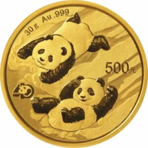 30g Gold China Panda 2022