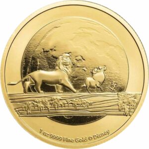 1 Unze Gold Disney™ König der Löwen 2021 (Auflage: 250)