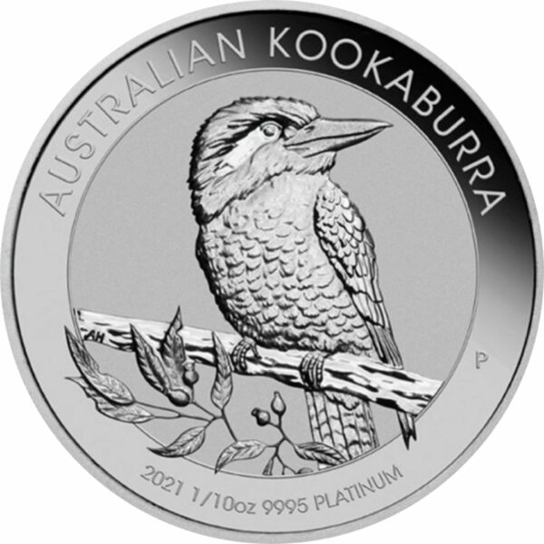 1/10 Unze Platin Australien Kookaburra 2021 (Auflage: 15.000)