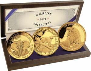 Gold African Wildlife Set 2021 PP (3 x 0