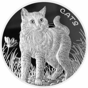 1 Unze Silber Katze 2021 (Auflage: 12.000)