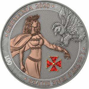 1 Unze Silber Germania Rotes Kristallkreuz 2020 (Auflage:250)