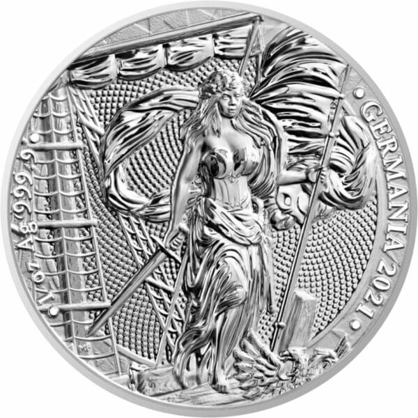 1 Unze Silber Germania 2021 (Auflage: 25.000)