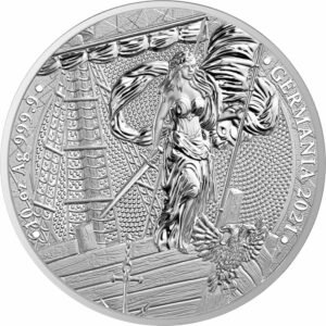 10 Unze Silber Germania 2021 (Auflage: 1.000)