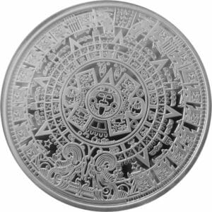 5 Unze Silber Samoa Aztekenkalender 2021 (Auflage: 1.000)