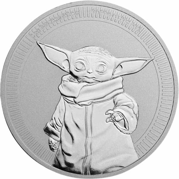 1 Unze Silber Star Wars Grogu Baby Yoda 2021 (Auflage: 25.000)