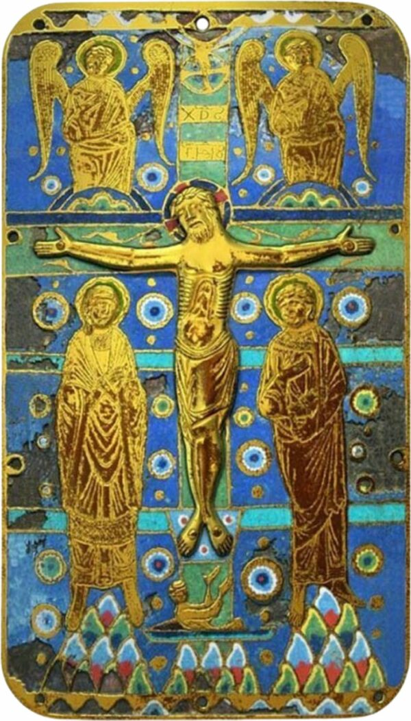 1 Unze Silber Kreuzigung von Jesus 2014 (Auflage: 999 | coloriert | gildet)