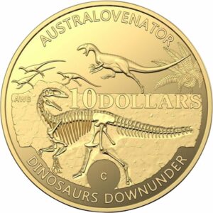 1/10 Unze Gold Australovenator 2022 PP (Auflage: 2.000)