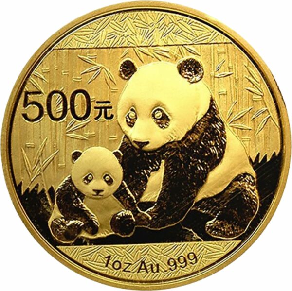 1 Unze Gold China Panda 2012