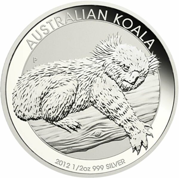 1/2 Unze Silber Australian Koala 2012