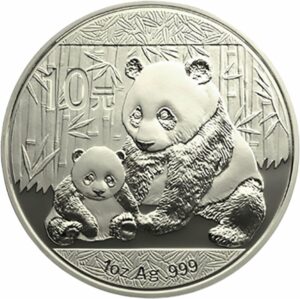 1 Unze Silber China Panda 2012