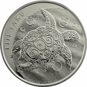 5 Unze Silber Fiji Taku Schildkröte Neuseeland 2012