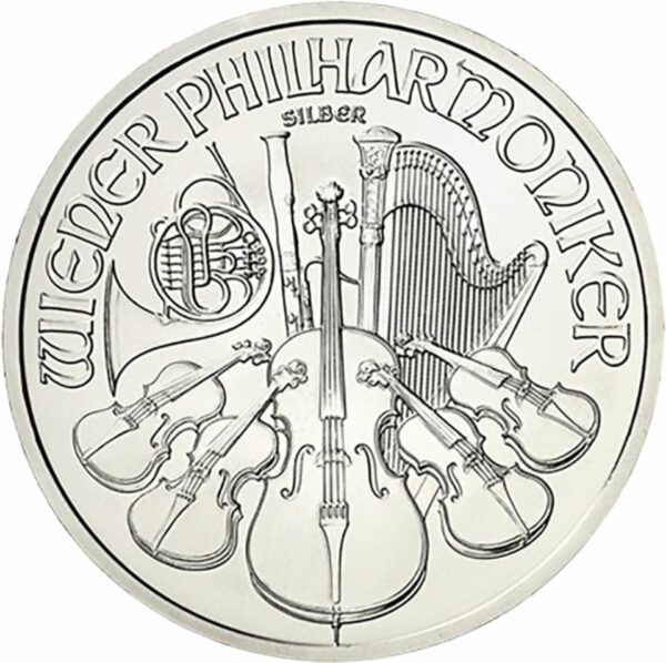 1 Unze Silber Philharmoniker 2010